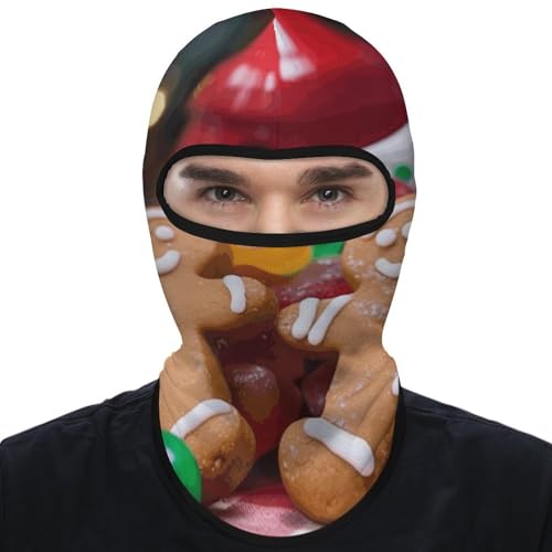 Balaclava para hombre, máscara para esquí y ciclismo, cubreboca facial de invierno, protector facial multifuncional miniatura 7