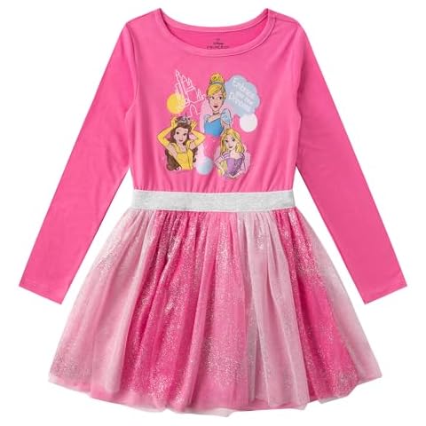 Disney Princess Long Sleeve Dress for Girls Cover
