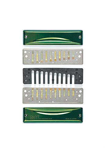Suzuki Olive C20 10 Hole Diatonic Harmonica - Key Of C #TOP4