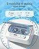 Phniti Pulitore Ultrasuoni, Pulitore Ultrasuoni Apparecchio Denti a 47KHz, Pulitore a Ultrasuoni da 330 ml Ultrasonic Cleaner, Portatile ad Pulitore Ultrasuoni Gioielli per Protesi, Occhiali, Orologi
