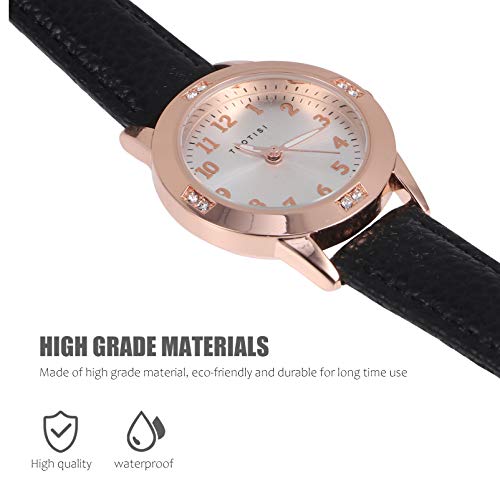 ULTECHNOVO Couro Moda Relógio de Pulso Das Mulheres Assistir À Prova D' Água de Metal Aniversário P