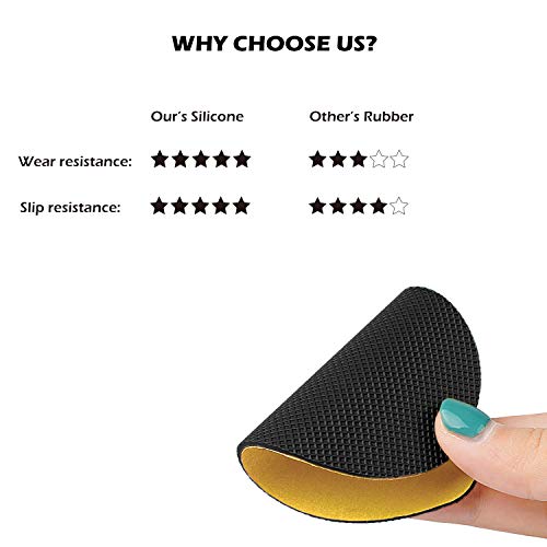 Protectores adhesivos antideslizantes para suelas de zapatos tacón alto miniatura 3