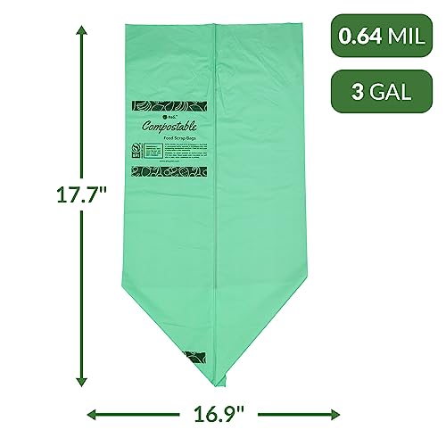 Image of Reli. Compost Bags 3 Gallon (150 Count) | ASTM D6400 Certified