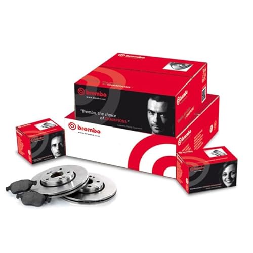 BREMBO KIT ANTERIORE DISCHI + PASTIGLIE VW GOLF VI (5K1) 1.6 TDI 77KW 105CV