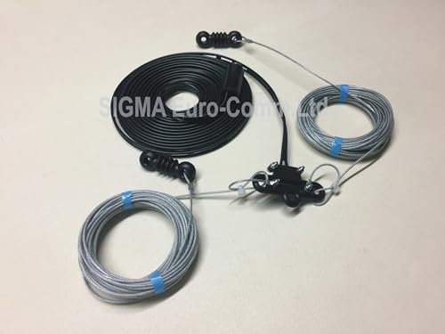G5RV 1/2 Size 53 Feet 10 to 40 Meters Superior Poly Weave Wire Antenna/Aerial