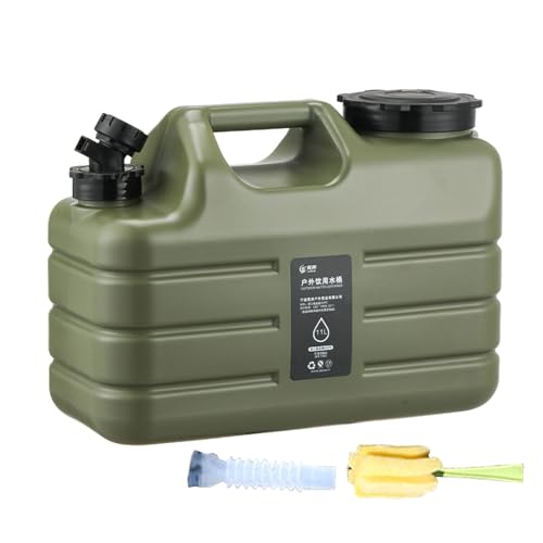 Camping Water Container ? 11L Leak-Proof Barrel with Spigot, Water Jug with Spout, Portable Potable Water-Storage Containers for