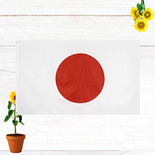 BESPORTBLE Japão Japonês Bandeira Bandeira Do País de Poliéster para Decoração de Eventos Esportivos