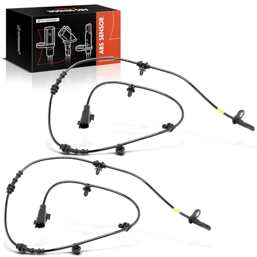 A-Premium Front Side ABS Wheel Speed Sensors Compatible with Chevrolet, Buick Models - Malibu 2016-2021, Lacrosse 2017-2019, Regal Sportback/Regal Tourx 2018-2020 - 2-PC Set