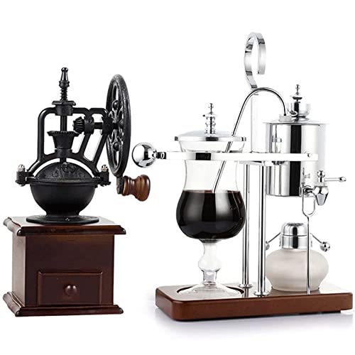 Cafetera de Goteo Manual con Base de Madera