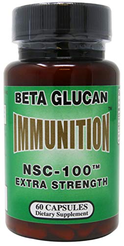 Nutritional Supply Corp Immunition NSC 100 Beta Glucan Extra Strength -- 10 mg - 60 Capsules
