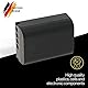PATONA 2X Protect BLX-1 Akku 2400mAh mit USB-C Ladegerät PD Performance Kompatibel mit Olympus OM-1 OM1 OM-3 OM3 BLX1 BL-X1 BL X1 BLX 1 Ersatzakku hitzeresistent & feuerhemmend, mit NTC-Sensor