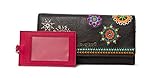 Desigual,Wallet,Brown Desigual Womens Long Wallet Travel Accessory- Money Belt, Brown, U
