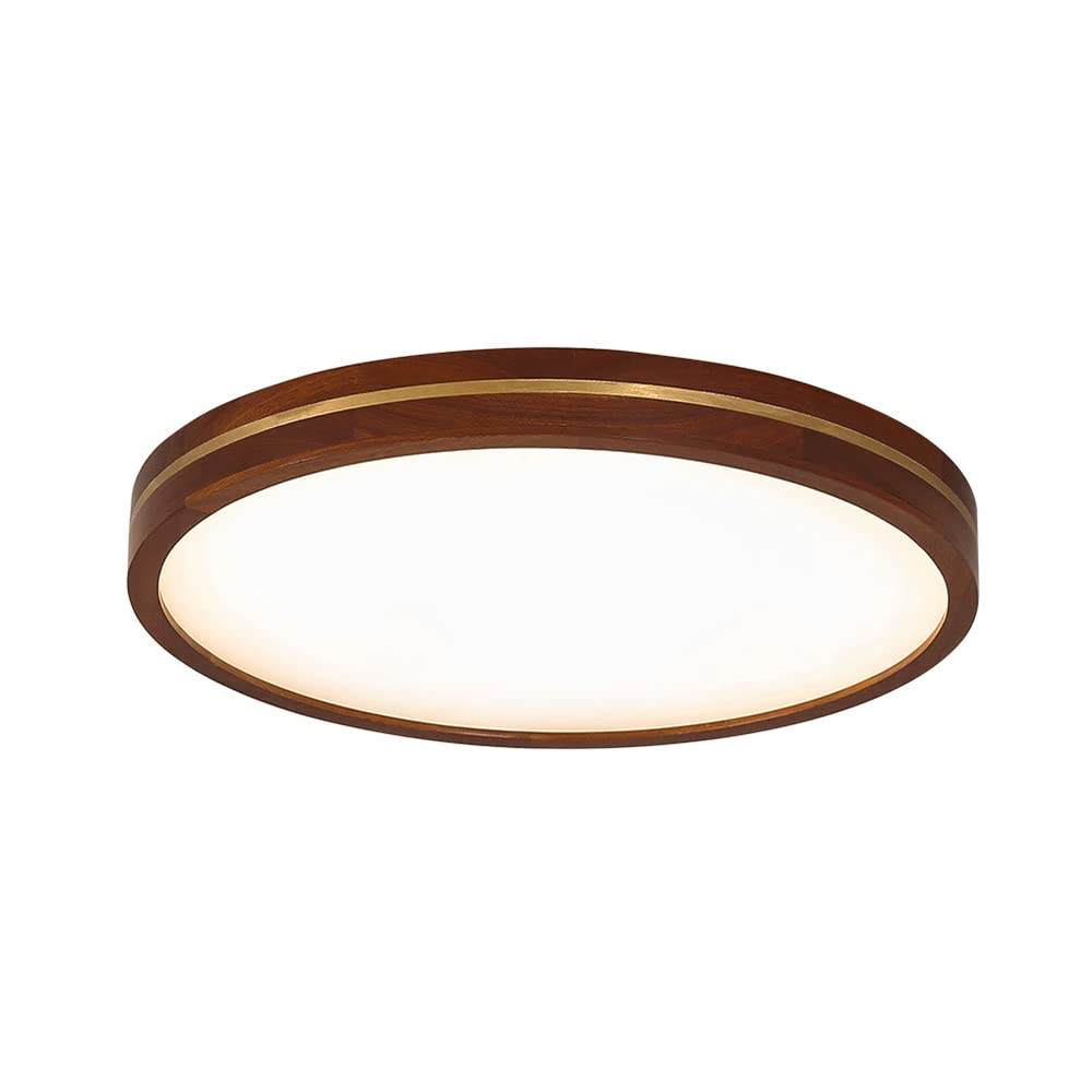 Plafonnier bois LED salon et bureau pour une ambiance zen moderne