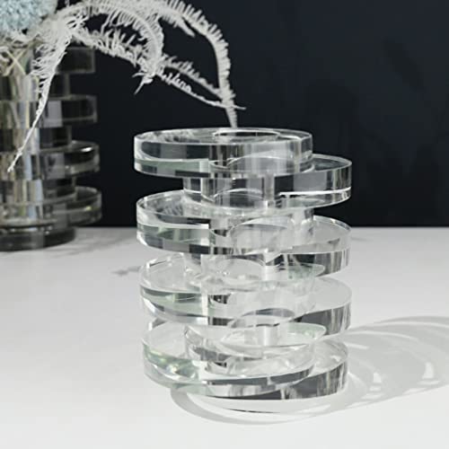 Vase fleurs séchées dislocation petit espace déco moderne sans entretien