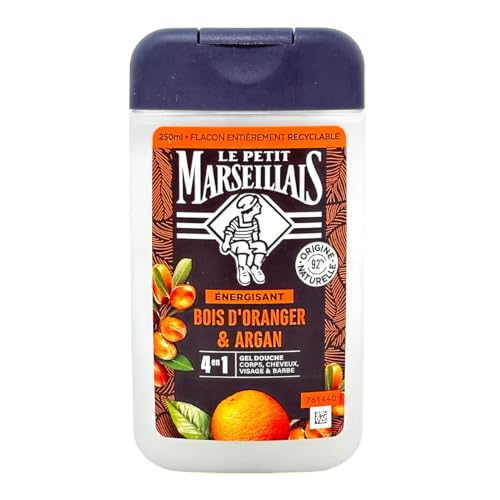 Le Petit Marseillais Duschgel mit Orangenholz und Argan 250 ml aus Frankreich