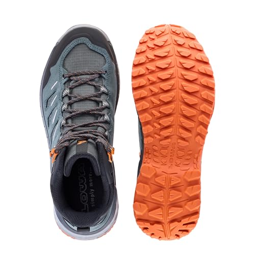 LOWA Stiefel mittel INNOVO GTX MID rauchgrün/flame, 43.5