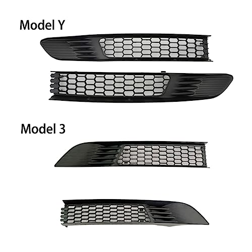 Rejilla de parachoques delantero para Tesla Model 3 de 2017 a 2022 4