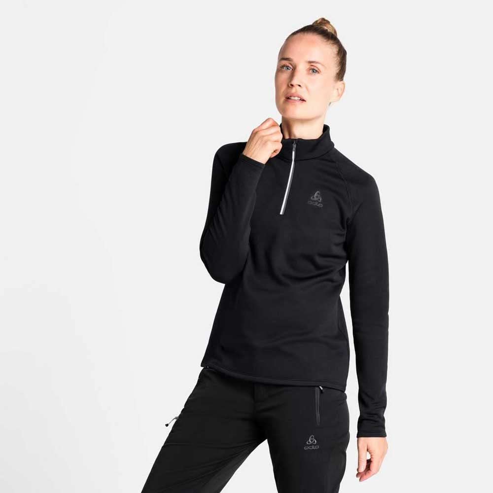 Odlo Donna Maglia a Maniche Lunghe con Zip BESSO