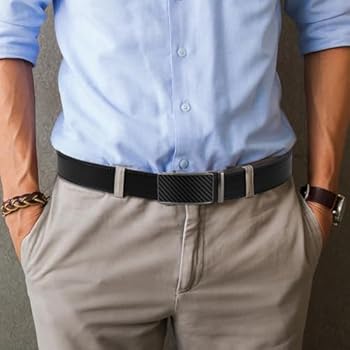 Mannen leren riem, heren ratel riem Daily Wear Dress Riem Mannen leren riem, heren ratel riem Daily Wear Dress Riem