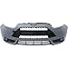 PENSUN Complete Front Bumper Cover Fit For 2013 2014 Ford Focus ST W/Grille Grill & Fog Lights