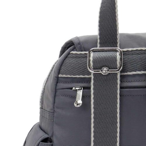 Image of Kipling Women's City Pack Mini Backpack (Pack of 1), Moonlit Grey, 29 x 27 x 14, KIPLING City Pack Mini Moonlit Grey BACKPACKS