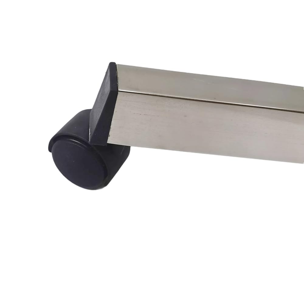 Salon Store Hair Trolley Service Trolley Aleación de Aluminio Ajustable Carrito de Peluquería Carrito de Trabajo Portabilidad Salon Spa Rolling Service Bandeja Tatuaje Metal Trolley con 4 ruedas Plata