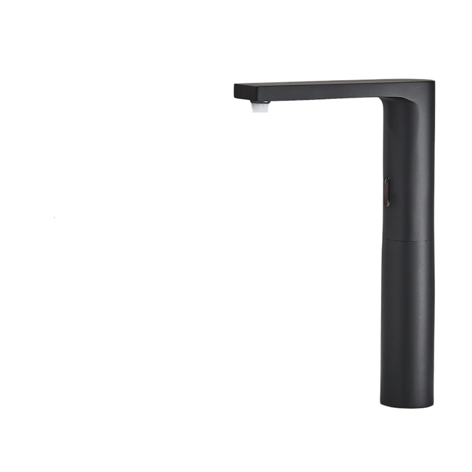 Robinet capteur noir mat mitigeur eau chaude et froide pour évier de salle de bain design