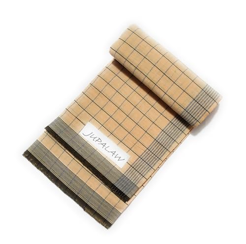 Image of 100% Pure Cotton Checked Fancy 2mts lungi,