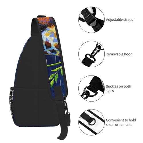 Bolso Sling para Hombre y Mujer, Mochila Urbana miniatura 7