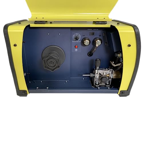 Canaweld 200 Amp Mig Stick Welding Machine Made In Canada 220 V Igbt Flux Cored Welder Inverter Detachable Torch Max Thickness 3/8" Csa/Qps Approved-(Mig Mma 201) #TOP1