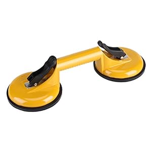 Zuignap Lifter, Heavy Duty Aluminium Dubbele Vacuüm Handvat Glazen Tegel Lifter Professionele Platen Glas Puller/Grijper/Mover