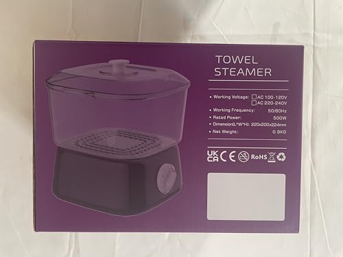 Couleeur Towel Warmer,Towel Steamer with Towel Clip Hot Towel Warmer Fast Heating to 202 F, Large Capacity Beauty Towel Warmer for Spa Facials Barber Salon Home Use - Image 11