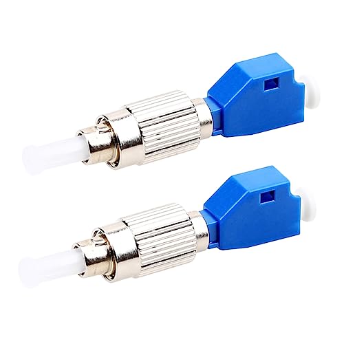 Adaptador óptico FC-LC de alta precisión y resistencia térmica Holibanna, juego de 2