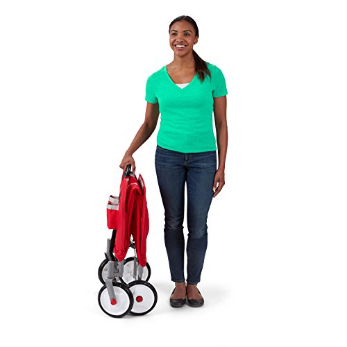 Image of Radio Flyer EZ Folding Wagon, Folding Trolley for kids, garden and cargo