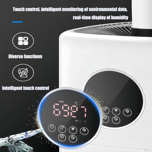 Humidificador industrial de 21 L para regular aire seco en 300 ㎡ 3