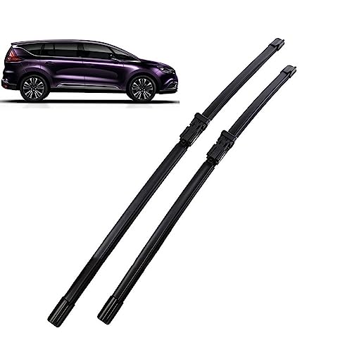 Balais d'essuie-glace avant haut de gamme pour Renault Espace V 2015-2023 brosses pare-brise LHD