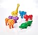 SmartMax My First Safari Animals STEM Magnetic Discovery Building Set with Soft Animals for Ages 1-5