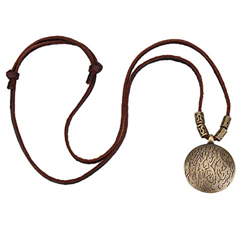 Genuine Leather Necklace - Cool Punk Rock Jewelry - Choker Pendant Necklace3