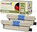 Price comparison product image TONER EXPERTE 2-Pack Compatible with 44469803 Black Premium Toner Cartridges for Oki C310dn C330dn C331dn C510dn C511dn C530dn C531dn MC351 MC361 MC361dn MC362dn MC561dn MC562dn MC562w
