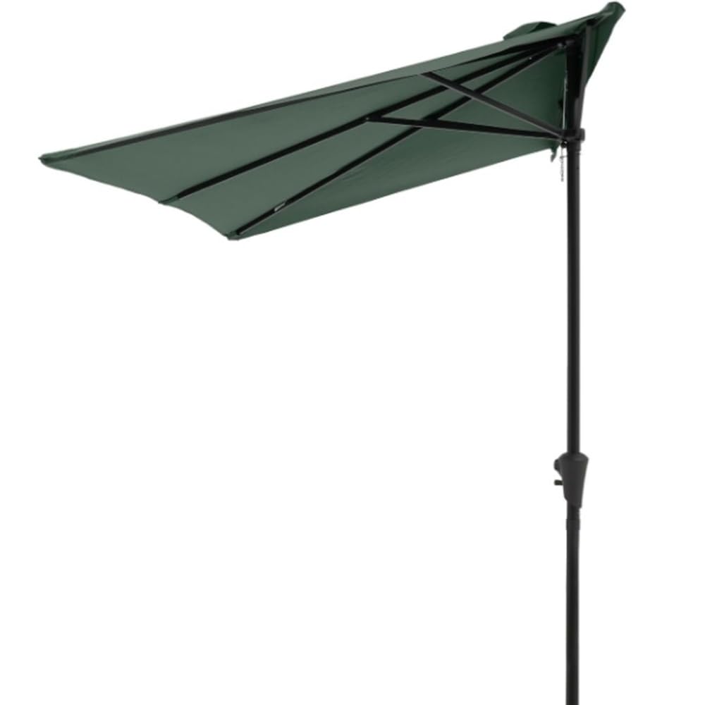 Copertura Di Ricambio Per Ombrellone Semicircolare Da 300 Cm - Per 5 Stecche, Tessuto Poliestere UV, Vari Colori