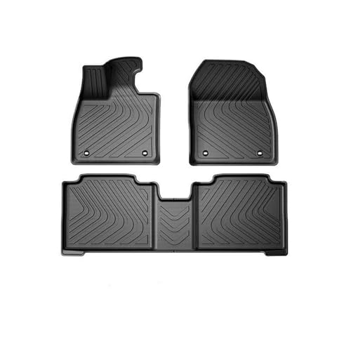 フロアマット に適合するレクサス RZ300e RZ450e 2023-2024 用 カーフロアマット スリップ 全天候型 リアトランクパッド カーゴライナー カーペット カーペットプロテクター(ブラック1)
