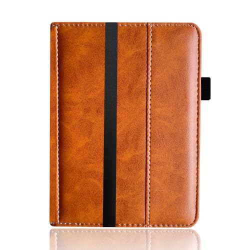 Funda para Sony PRS-650 15.2 cm e-book reader luminosa, Folio Premium PU Leather Protective Case for Sony PRS-650 15.2 cm (marrón)