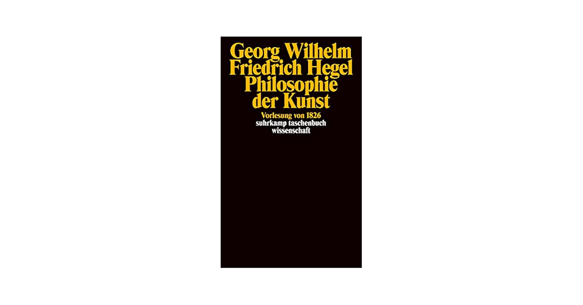 Philosophie der Kunst oder Ästhetik Philosophie der Kunst oder Ästhetik