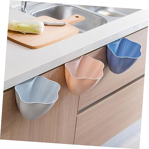 Caneca de Basura Colgante Verde Oscuro para Cocina miniatura 5