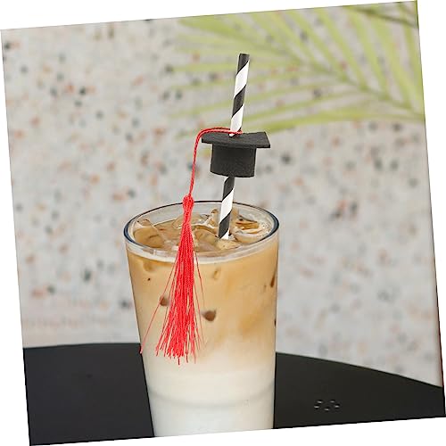 Pitillos decorativos para fiesta graduación 12 pcs miniatura 5