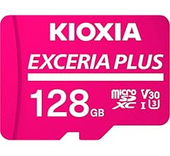 KIOXIA KLMPAE128G Former Toshiba Memory MicroSD, 128 GB, EXCERIA Plus UHS-I U3 V30, Class 10, Nintendo Switch Operation Ver…