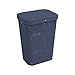 Produktbild Rotho Country Wäschesammler 55l, Kunststoff (PP) BPA-frei, blau, 55l (42.0 x 32.2 x 57.7 cm)