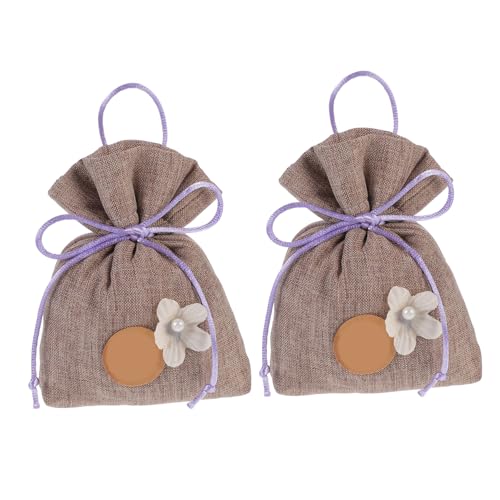 Mikikit 2Piezas Bolsa Aromática para Armarios y Cerrados Paquetes de Fragancia Natural para Ropa Oficina Vehículos y Colgante para Desodorizar