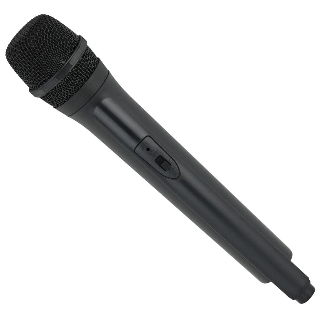 Classic PP Wireless Microphone Props Fake Mic Toy Handheld Black-image-40
