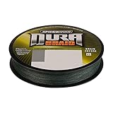 Spiderwire Braid 30lb DuraBraid, 300yd | 274m Fishing Line, Moss Green, 1 ct.